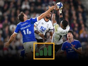 XV de France – Data Room. La tournée des Bleus en stats : à la peine dans les airs, Paul Boudehent en tractopelle