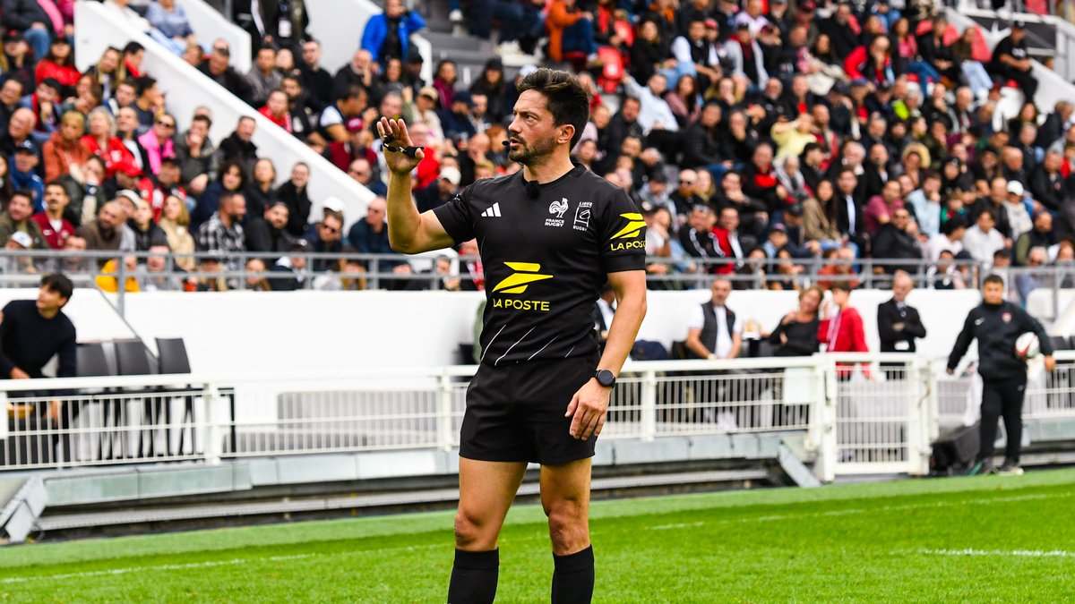 Top 14. Les arbitres de la 11ème journée : Rozier en prime time, Rousselet en ouverture...