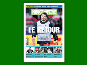 Antoine Dupont, "le retour" à la Une du Midi Olympique