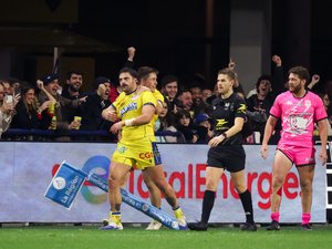 Top 14 - Clermont arrache la victoire à la dernière seconde face au Stade français