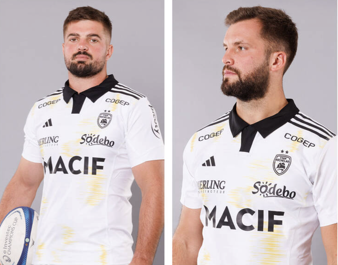Le 3e maillot du Stade rochelais.