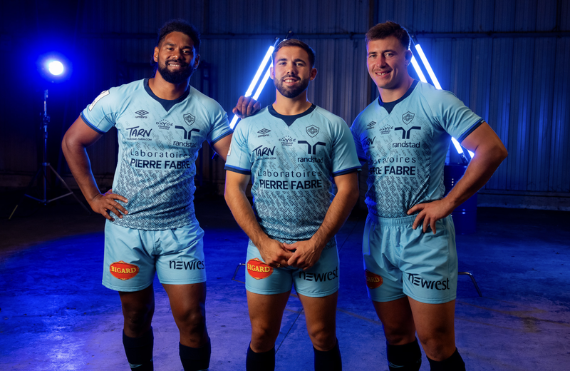 Le 3e maillot du Castres olympique.