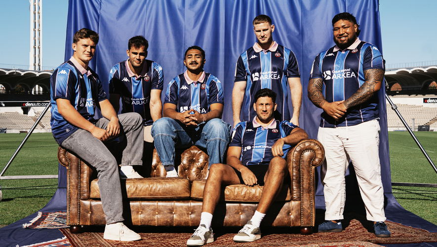 Le maillot de l'UBB pour la saison 2025-2026 de Champions Cup.