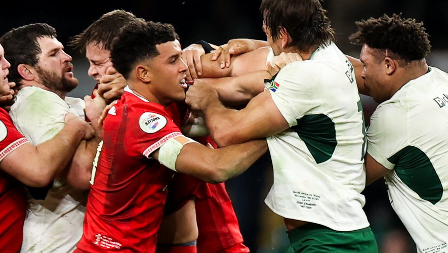 Eben Etzebeth face au Pays de Galles