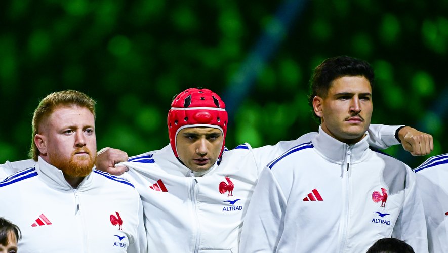 Nicolas Depoortere, ici à droite, a découvert le tirage au sort en sortant de l’entraînement avec l’UBB