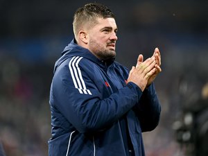 Coupe du monde 2027 - XV de France. "Si c’est soi-disant plus simple d’aller en demi-finale, ça ne sert à rien d’y aller pour la perdre" : les premiers mots d’Alldritt au tirage au sort du mondial