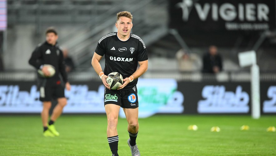 Maxime Sidobre est titulaire avec Brive face à Aurillac.
