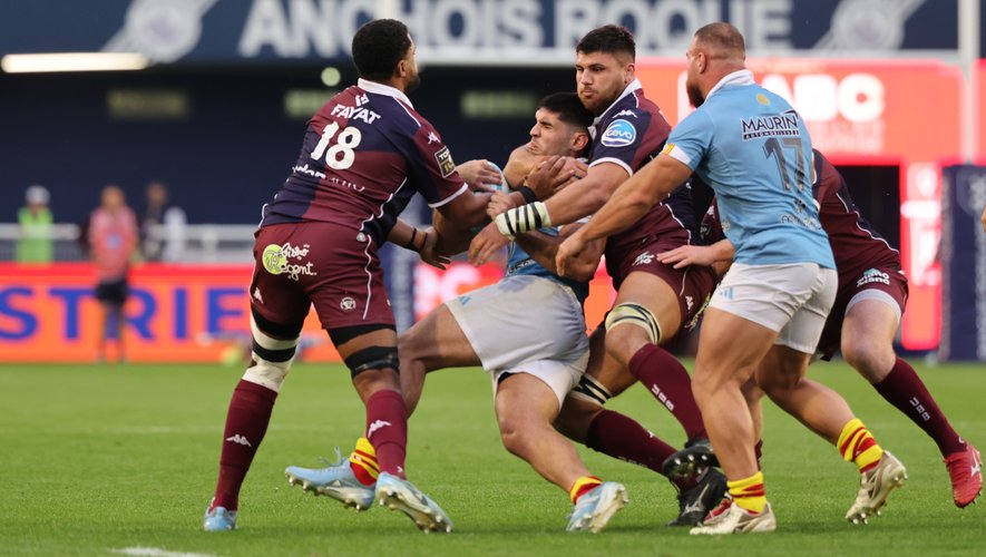 World Rugby recommande d’abaisser la hauteur des plaquages chez les amateurs (photo d’illustration).