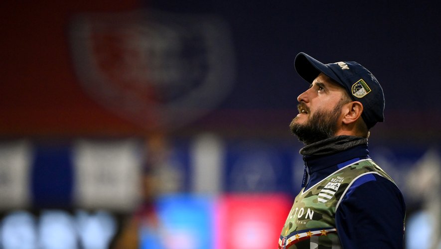 David Irazoqui, entraîneur de Béziers, l'avait mauvaise après la défaite de son équipe