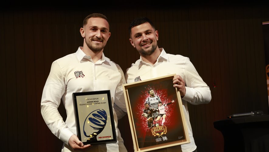 Adrien Roux Rugby Oscars Midi Olympique – Une soirée de gala pour Valence Romans, Lucas ...