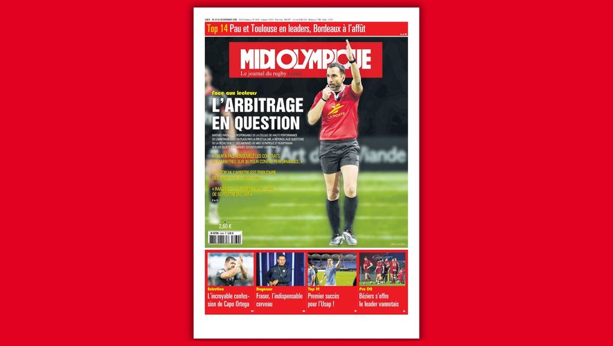 Arbitrage Nrl Examples À la une du Midi Olympique :