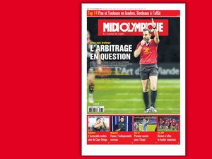 À la une du Midi Olympique : "L’arbitrage en question"
