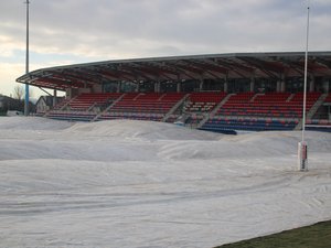 Pro D2 – "Ça pique un peu", terrain réduit et gelé : comment Aurillac s’adapte au froid