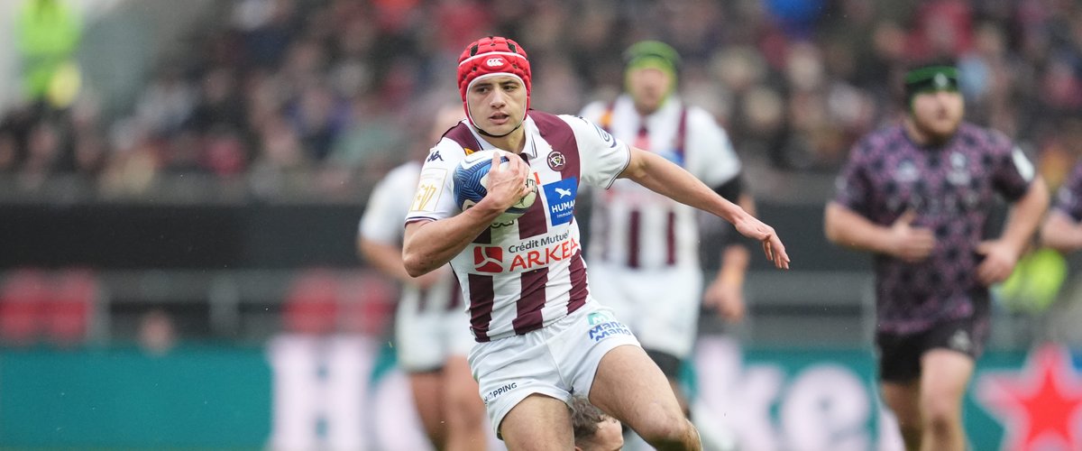 Champions Cup – L’oscar de la semaine : et Louis Bielle-Biarrey (Bordeaux-Bègles) frappa trois fois face à Bristol…