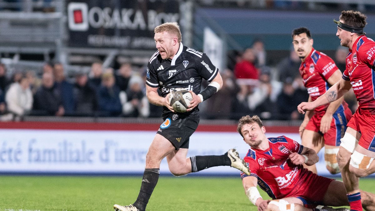 Pro D2 – Brive se bonifie face à Béziers et s’installe solidement dans le peloton des qualifiables