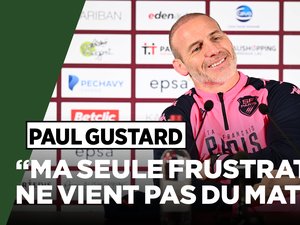 Vidéo. Top 14. Stade français - "Nous sommes la troisième équipe du championnat et il n'y a que Noah Néné en équipe de France" peste Paul Gustard