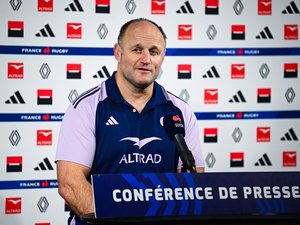 Tournoi des 6 Nations. XV de France - "Une forme de méritocratie", assure William Servat au sujet du sang neuf en équipe de France