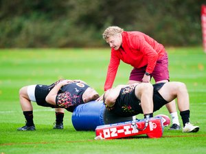 Tournoi des 6 Nations - "C’est vraiment bizarre, il a des blessures aux deux genoux" : un entraîneur du pays de Galles doit déclarer forfait