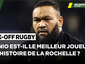 Direct. Top 14 - Uini Atonio est-il le meilleur joueur de l'histoire de La Rochelle ? Suivez Kick-Off Rugby avec Kévin Gourdon, troisième ligne emblématique du Stade rochelais