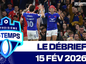 DIRECT. Les Bleus déroulent à Cardiff, on débriefe le week-end rugby avec Damien Traille