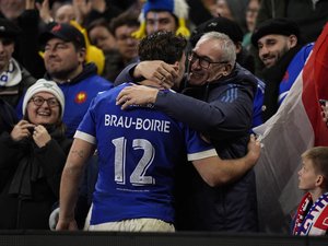 Galles-France. 6 Nations – "Ouf, ça court" : Fabien Brau-Boirie (XV de France) essoufflé mais heureux pour ses premiers mots après la victoire au pays de Galles