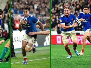 Tournoi des 6 Nations - "Vu leur talent, personne n'est surpris..." : au sein du XV de France, les générations 2003 et 2004 se font une place au soleil