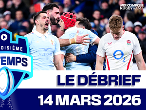 France-Angleterre - Venez débriefer la folle victoire du XV de France contre l'Angleterre dans la Troisième Mi-Temps !