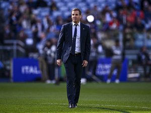 Gonzalo Quesada sélectionneur Italie célèbre victoire 6 Nations 2026