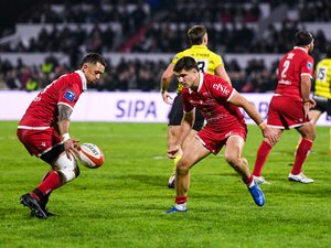 Match Pro D2 entre Dax et Grenoble avec les joueurs en action