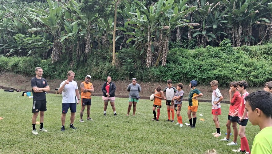 Showing the youth the high level requirement: in Polynesia takes place the first international U14 tournament