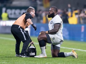 Top 14 - Longue absence pour Dany Priso (Toulon), victime d'une rupture totale d'un tendon d'Achille