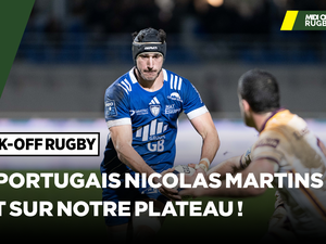 Direct. L'exploit contre la Géorgie, sa saison avec Colomiers... L'international portugais Nicolas Martins est sur notre plateau !