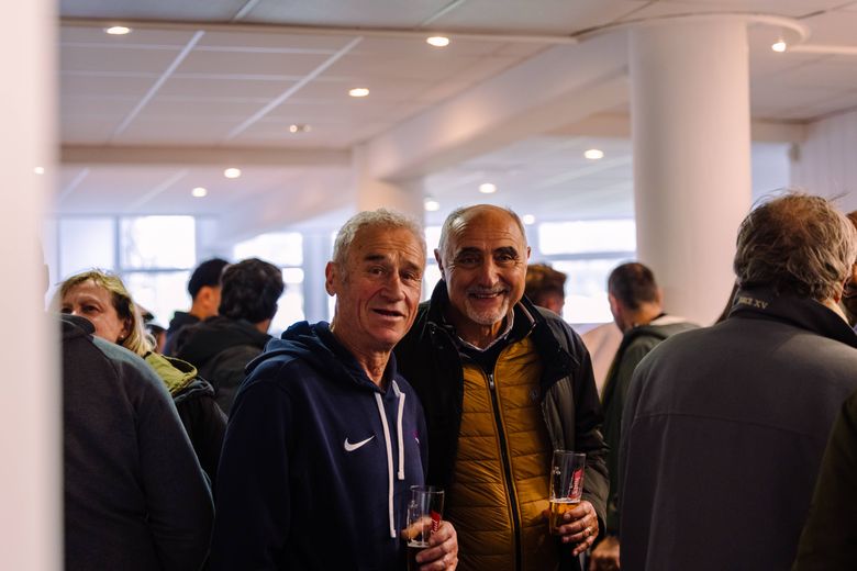 Christophe Deylaud (à gauche) et Christian Lanta (à droite) ont entraîné ensemble à Agen et à Bayonne.