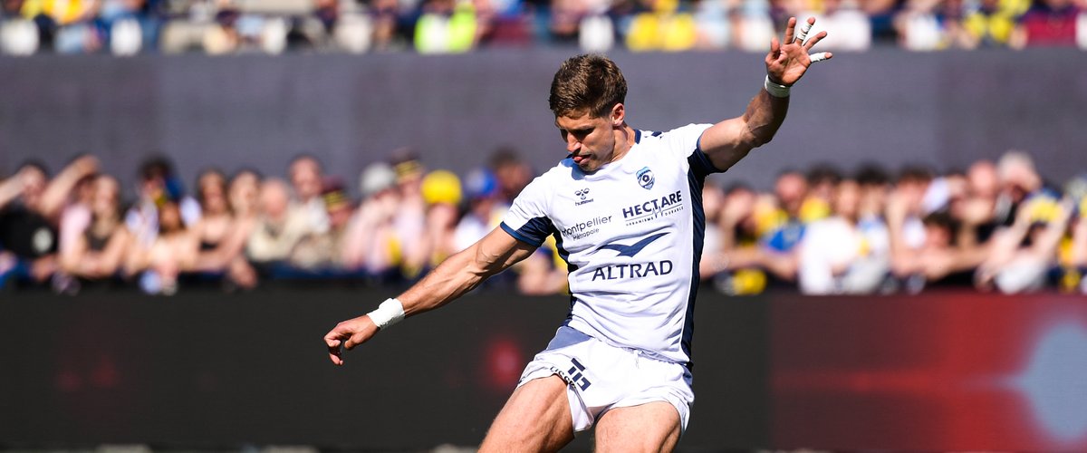 Match Montpellier Perpignan Top 14 action
