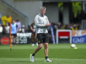 Top 14. "Quand tu as quelqu’un comme Nolann Le Garrec dans le vestiaire, tout est possible", loue Ronan O'Gara (La Rochelle)