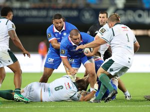 Top 14 - "La mêlée ? On est huit à pousser dans la mêlée et on est huit à aimer ça", confie Baptiste Erdocio après la victoire contre Pau