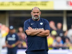 Top 14 - "Les portes qu'on a pris dans la gueule nous ont permis de réaliser cette performance à Clermont" explique Patrice Collazo (Racing 92)