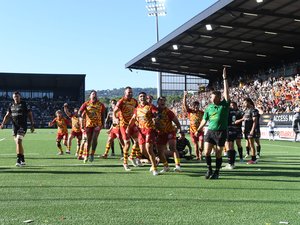 Access match Top 14 - Perpignan obtient son maintien dans l’élite après avoir fait craquer Provence Rugby