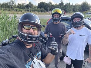 "J’ai lâché une larme sur la route" : Guillaume Piazzoli et sa passion Harley-Davidson