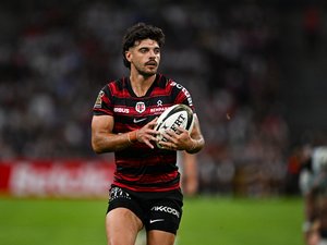 Finale Top 14 / XV de France. "On se reposera dans l'avion" : Romain Ntamack et Antoine Dupont confirment rejoindre les Bleus pour le Championnat des Nations