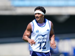 XV de France - "Se mesurer aux Blacks chez eux, c’est une chance incroyable", mesure Yoram Moefana, centre des Bleus