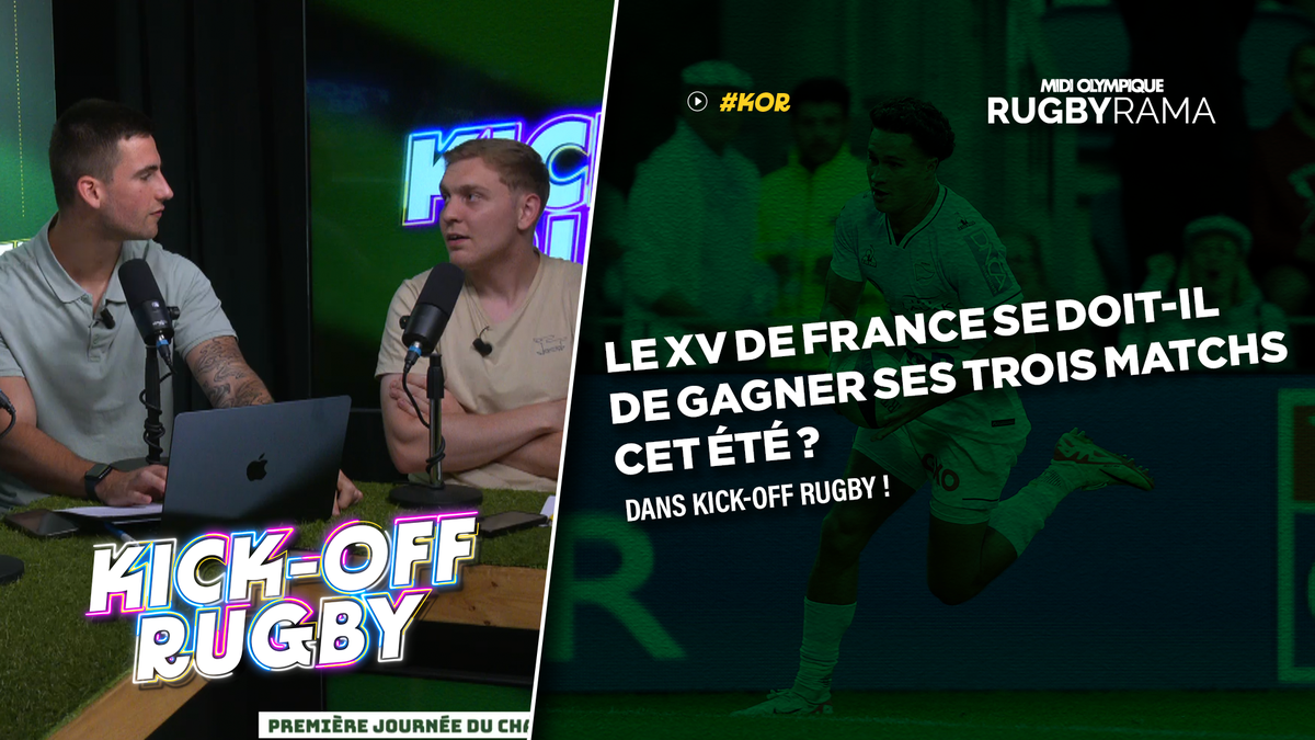 Replay. Le XV de France se doit-il de gagner ses trois matchs cet été ? Tom Spring est notre invité