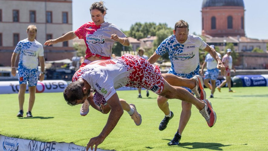 Ce week-end a eu lieu la huitième édition du WateRugby à Toulouse.