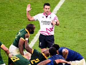 Championnat des nations - Ben O'Keeffe arbitre de Japon - France, une première depuis le quart contre l'Afrique du Sud