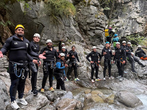 Pro D2 - Biarritz olympique : du canyoning pour conclure un stage à Saint-Lary placé sous le signe de la cohésion