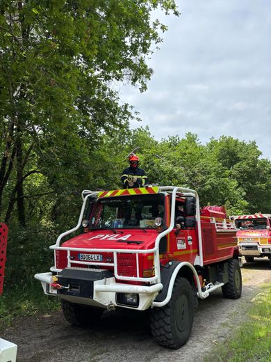 Depuis plus d'une dizaine de jours, les pompiers luttent contre les incendies en Gironde.