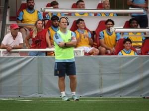 Top 14/Pro D2. Matchs amicaux - "Il y a eu un peu d’agacement parce qu’on s’est fait secouer sur le premier quart d’heure" : Nicolas Nadau analyse le difficile succès de Perpignan à Biarritz