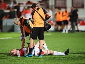 Pro D2. Matchs amicaux - Inquiétude pour Alban Placines (Biarritz), sorti blessé face à Perpignan