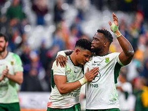 International - Rugby's Greatest Rivalry. Handré Pollard forfait, Cheslin Kolbe titulaire... Rassie Erasmus a dû ajuster ses plans avant le deuxième test face aux All Blacks