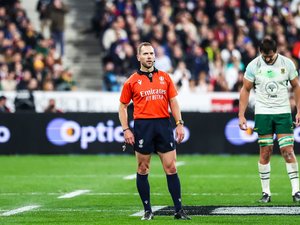International - Rugby's Greatest Rivalry. Qui est Angus Gardner, l'arbitre du choc entre l'Afrique du Sud et la Nouvelle-Zélande ?